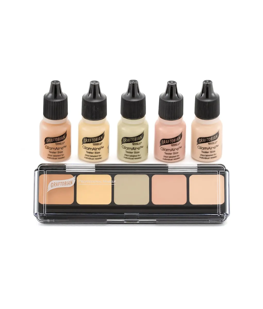 Graftobian GlamAire HD Crème sampler fond de teint warm 2