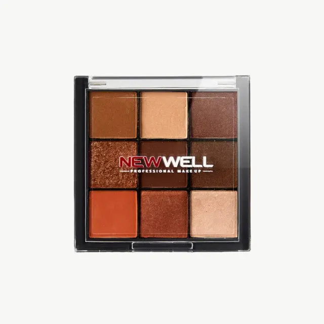 Newwell Palette Fards à Paupières 9 Couleurs N°01