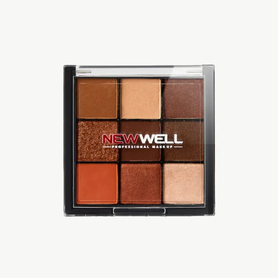 Newwell Palette Fards à Paupières 9 Couleurs N°01