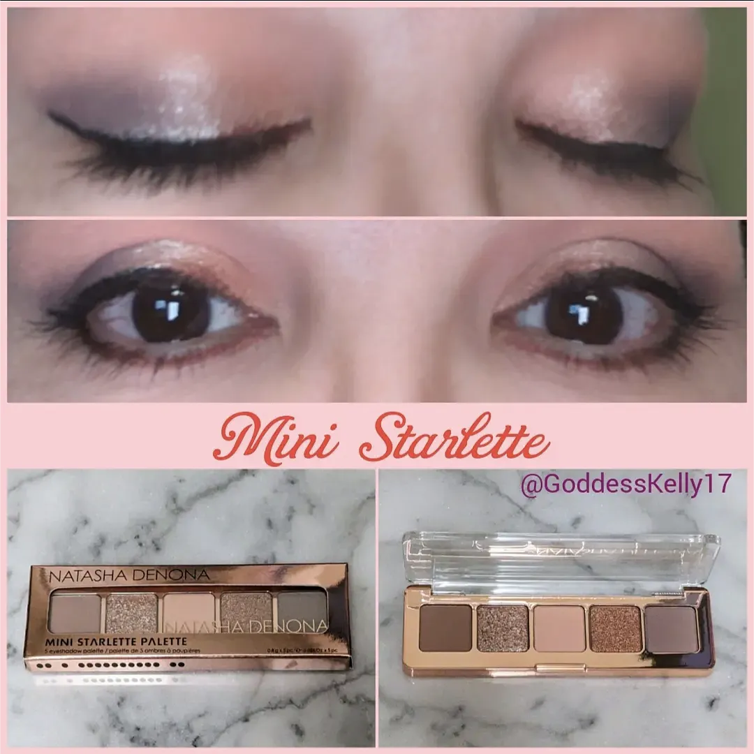 Natasha Denona Mini Starlette palette fards à paupières 5 fards rosé taupe