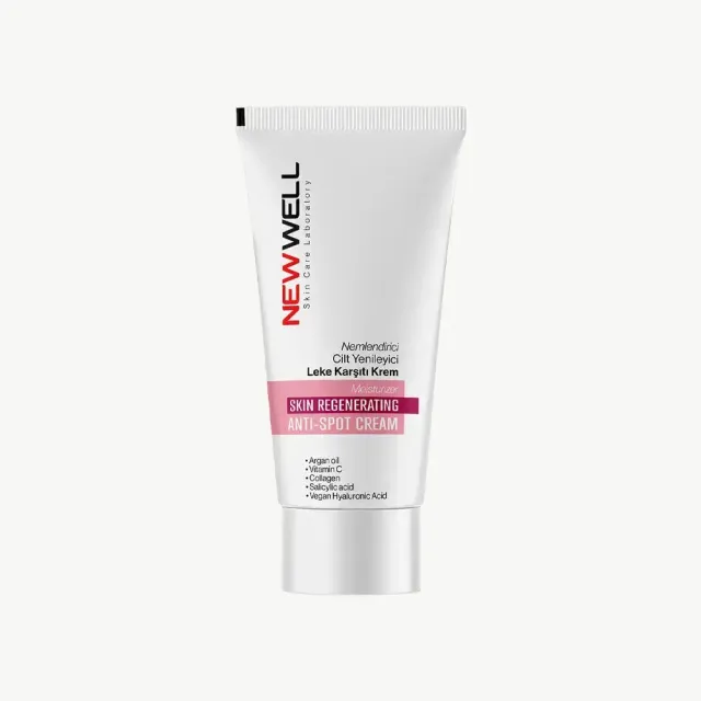 New Well Crème Visage Anti-Taches Éclat 50 ml Hydratante