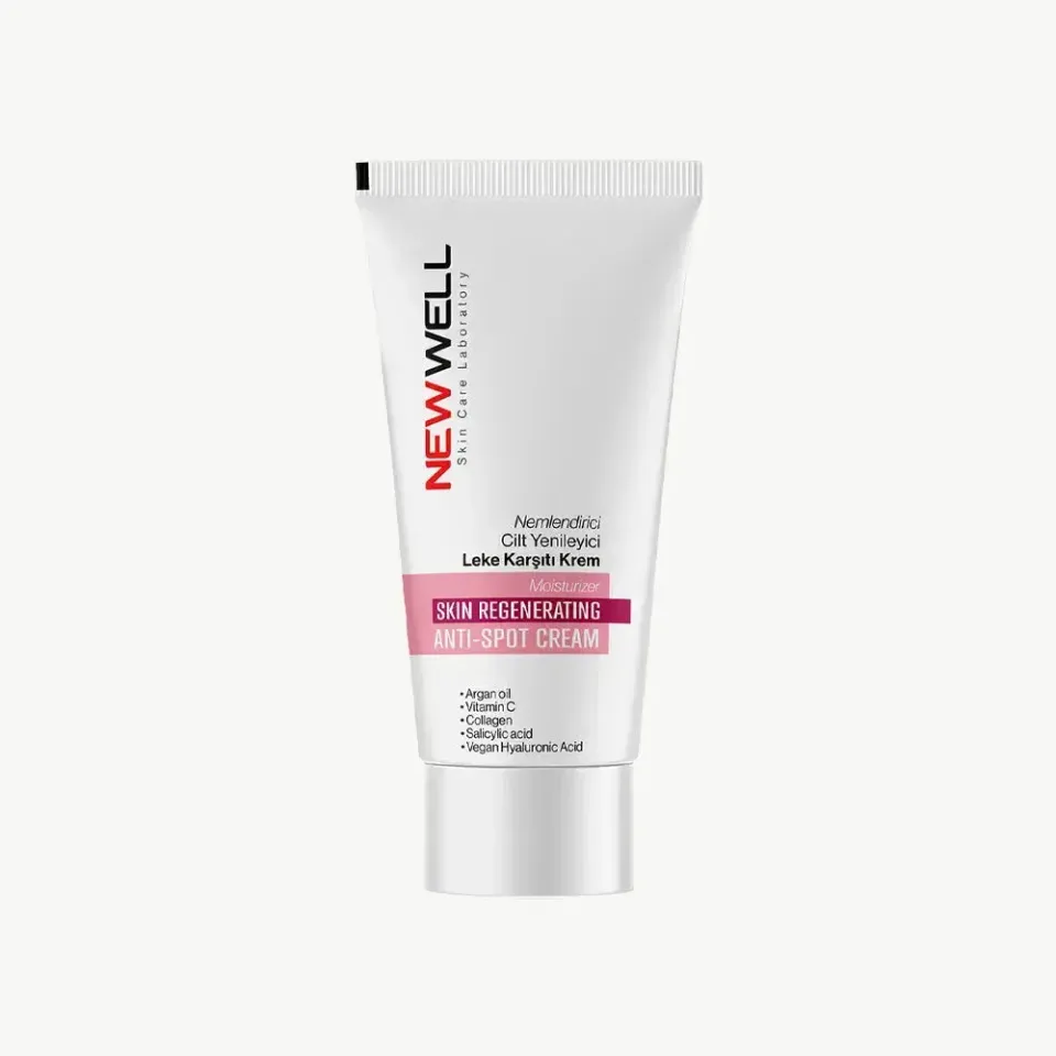 New Well Crème Visage Anti-Taches Éclat 50 ml Hydratante