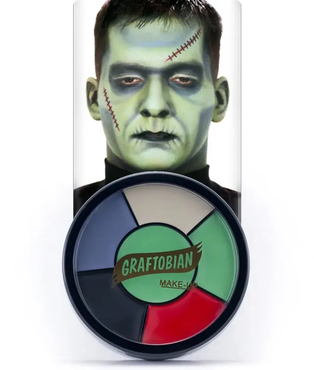Graftobian Monster Makeup Wheel roue fards crème monstre vert