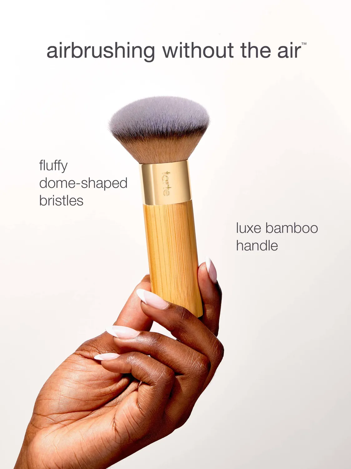 Tarte the buffer pinceau fond de teint effet airbrush