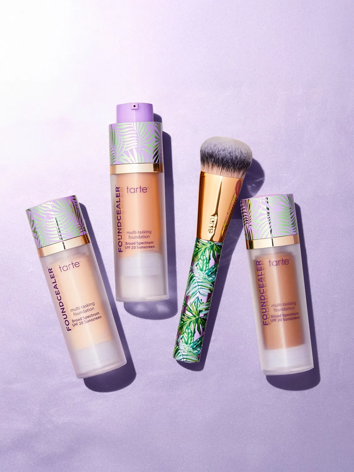 Tarte Foundcealer pinceau teint dense vegan multi