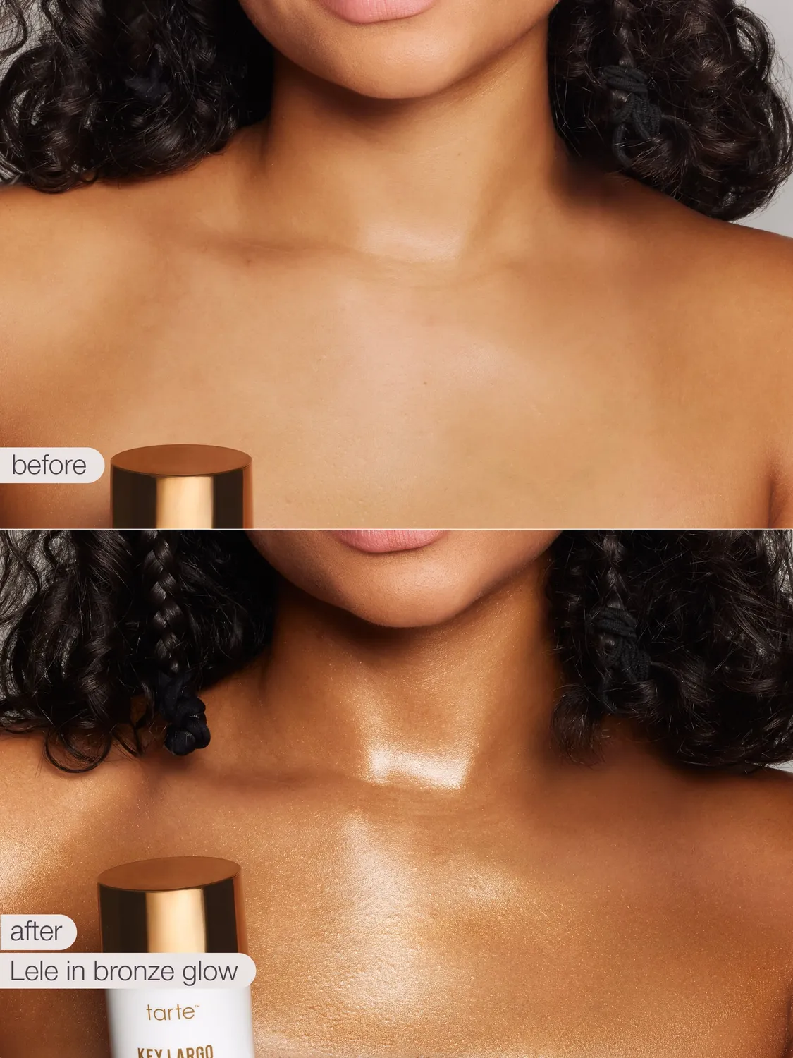 Tarte Key Largo Glow stick bronzant corps champagne lumineux