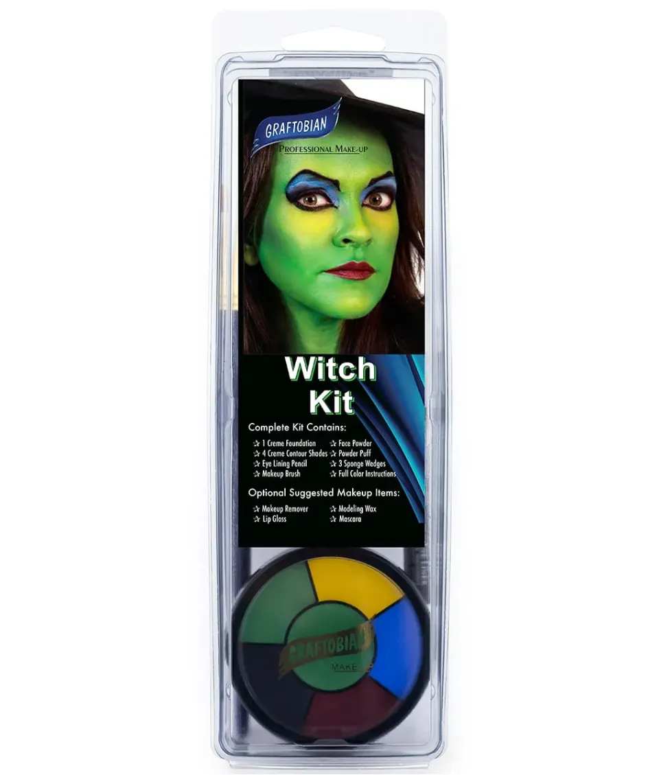 Graftobian Witch kit maquillage sorcière Halloween complet