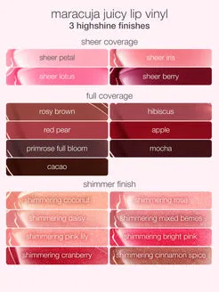 Tarte Maracuja Juicy Lip Vinyl gloss effet miroir