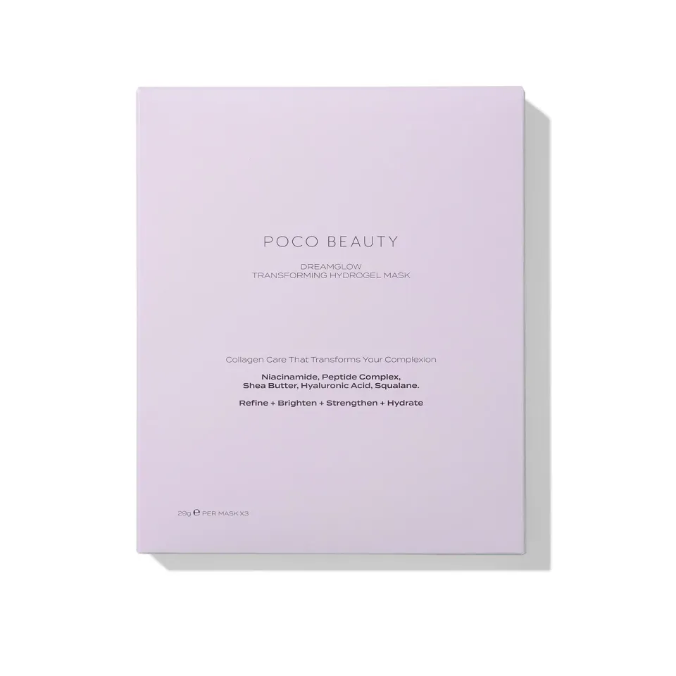 Poco Beauty Dreamglow Transforming masque hydrogel x3 éclat