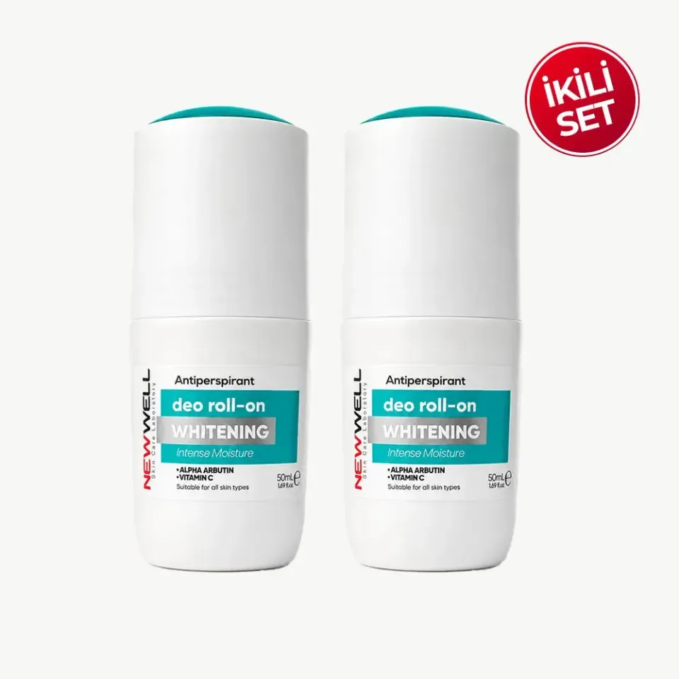 New Well Whitening déodorant roll-on 2x50 ml anti-transpirant