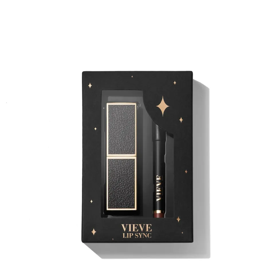 Vieve Lip Sync Brat coffret rouge à lèvres mat