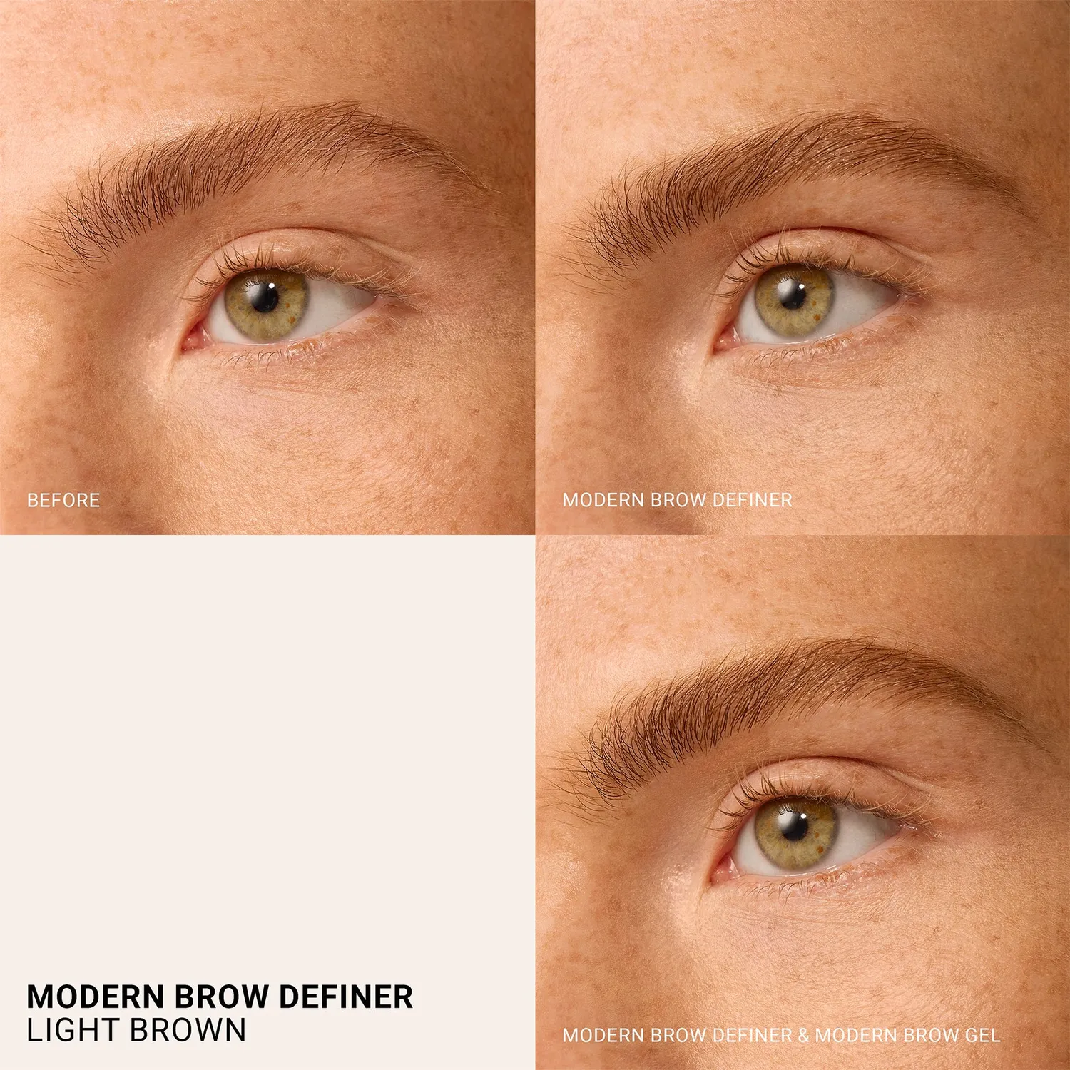Vieve Modern Brow Definer crayon sourcils brun clair mat 1mm