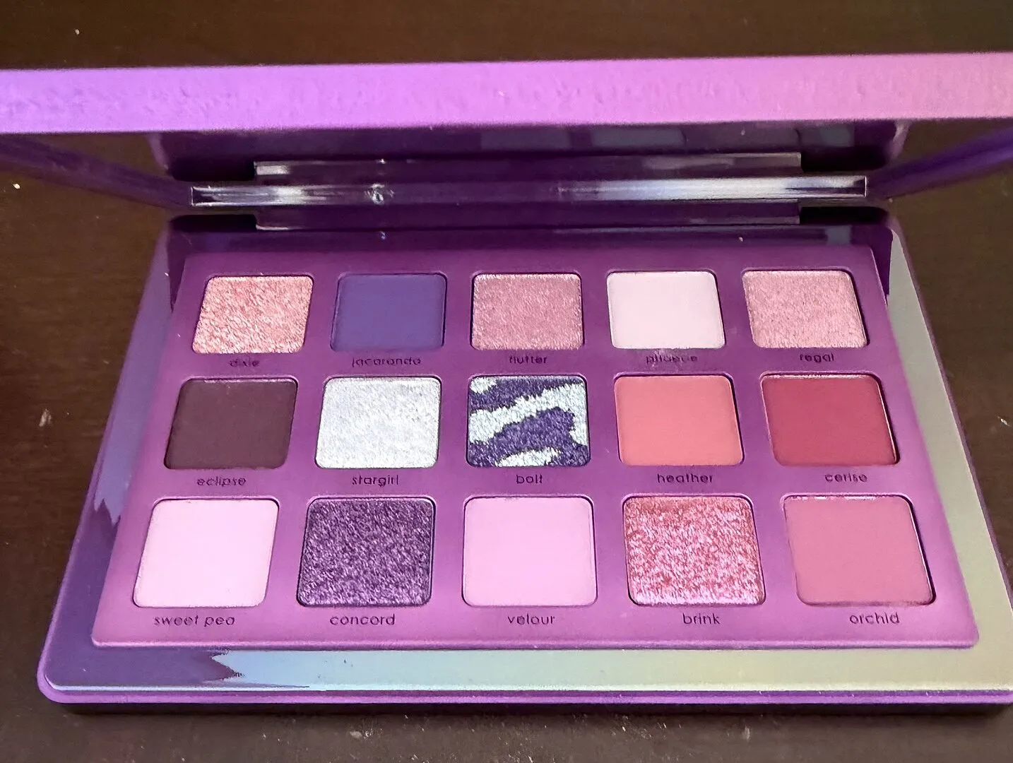 Natasha Denona Roxa palette fards 15 teintes violet