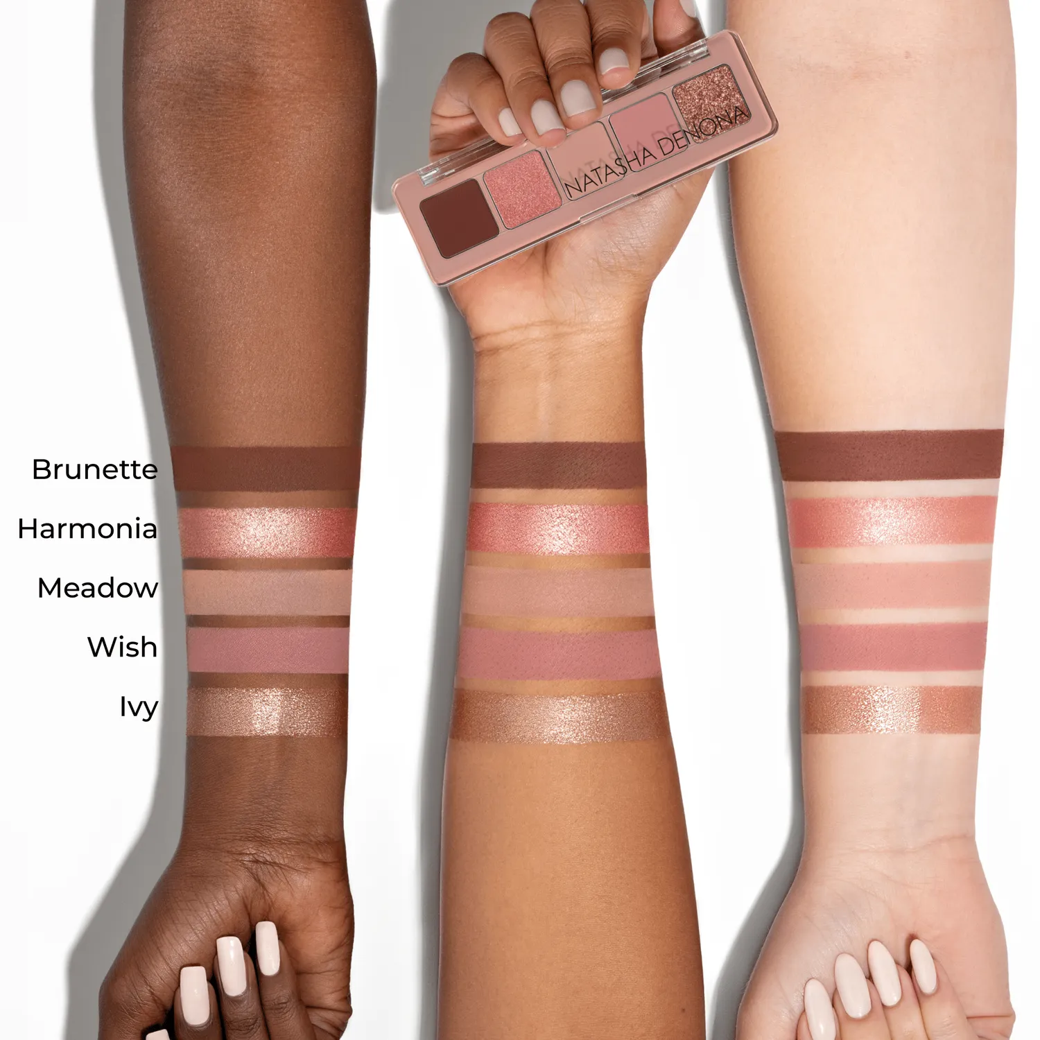 Natasha Denona Mini Bloom palette 5 fards corail