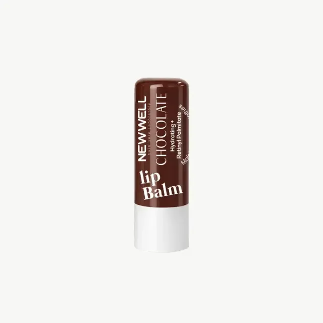 New Well baume à lèvres 4 g chocolat hydratant