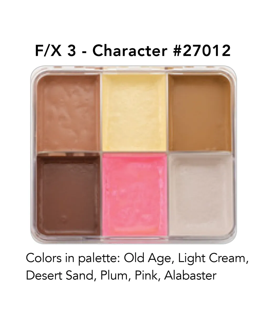 Graftobian F-X Aire palette fards alcool waterproof