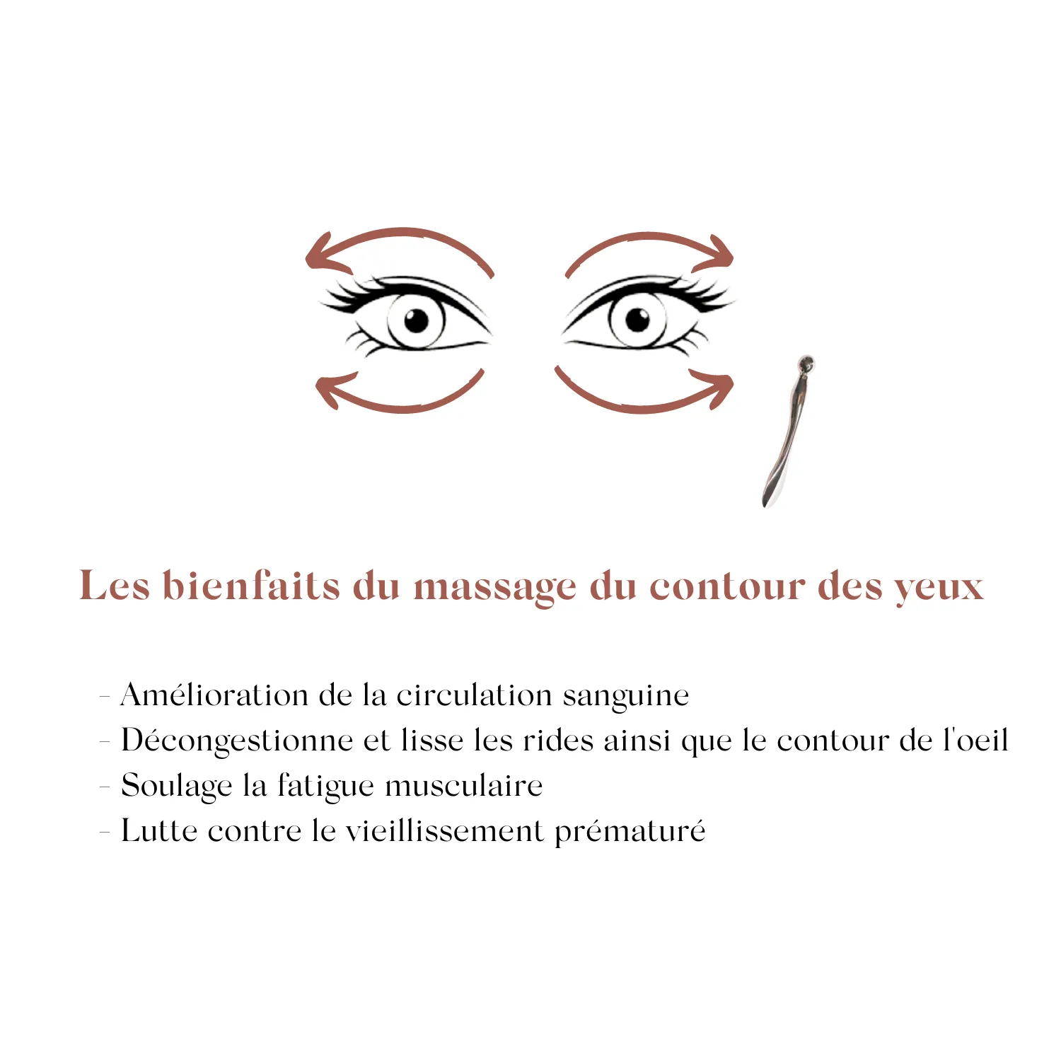 MI-RÊ I-Magic Stick bâton massage yeux décongestionnant