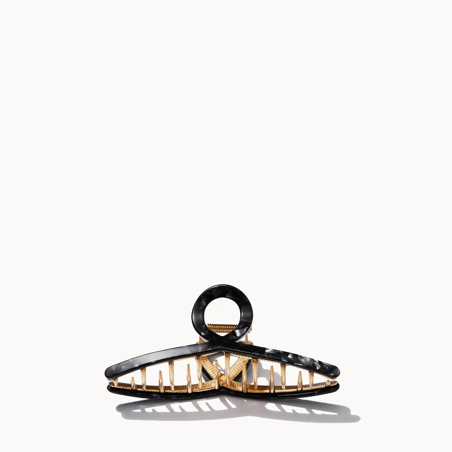 Vieve Claw Clip pince cheveux beige marbré