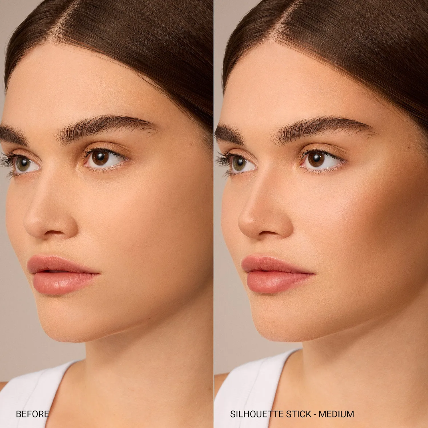 Vieve Silhouette Stick stick contour crème Medium fini mat