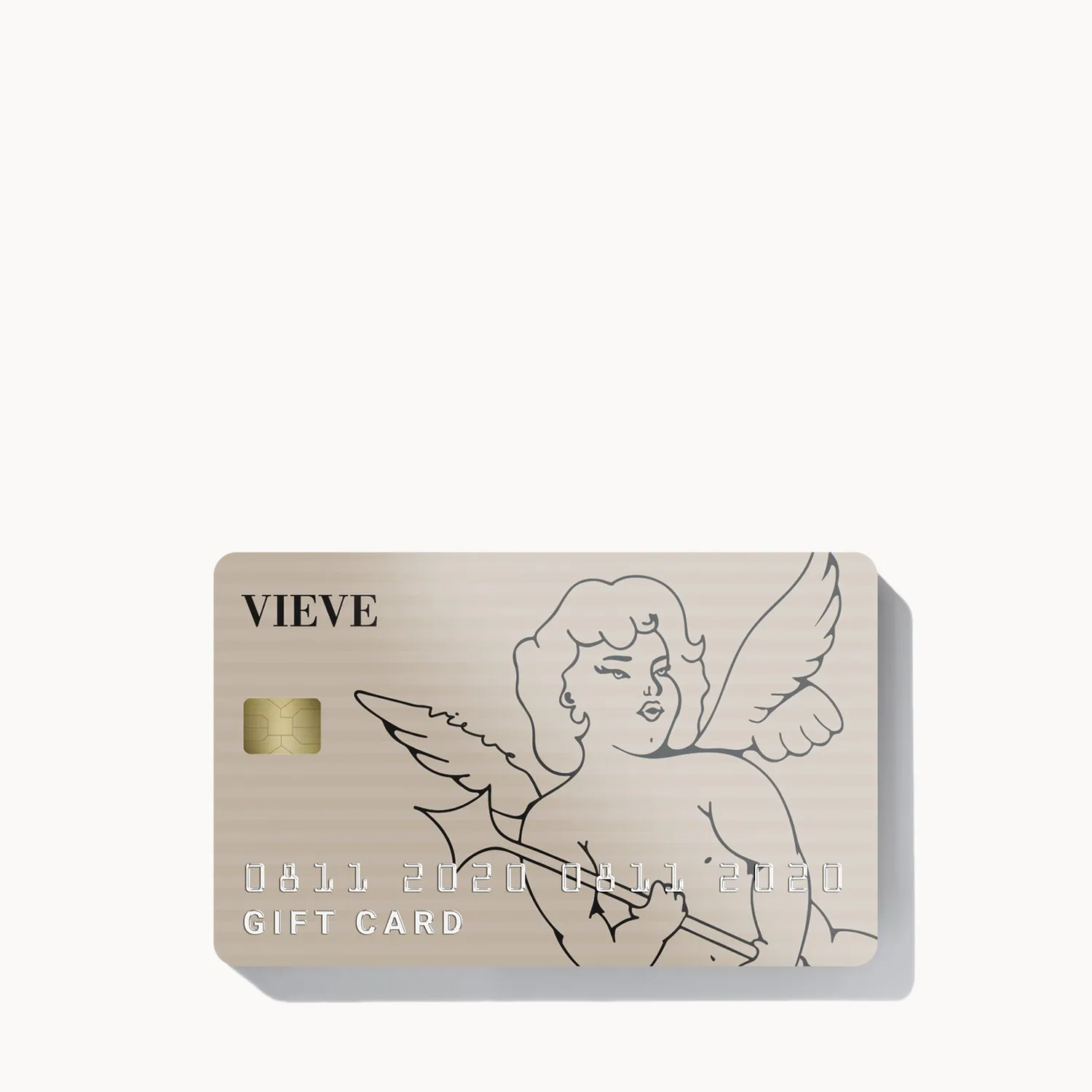 Vieve e-gift card carte cadeau 10 £ beige