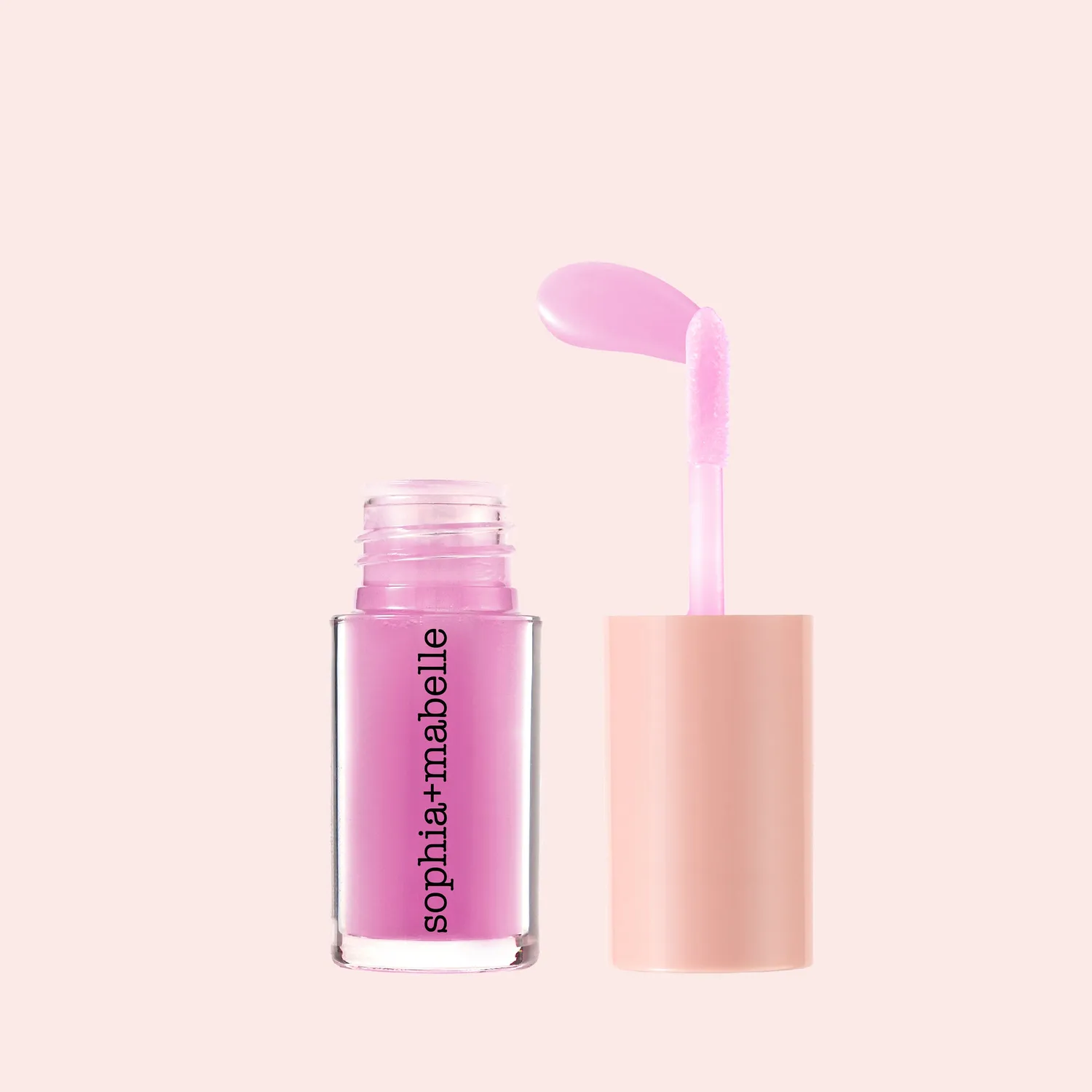 sophia+mabelle Lychee Lip Slick huile lèvres fruitée 3,7g