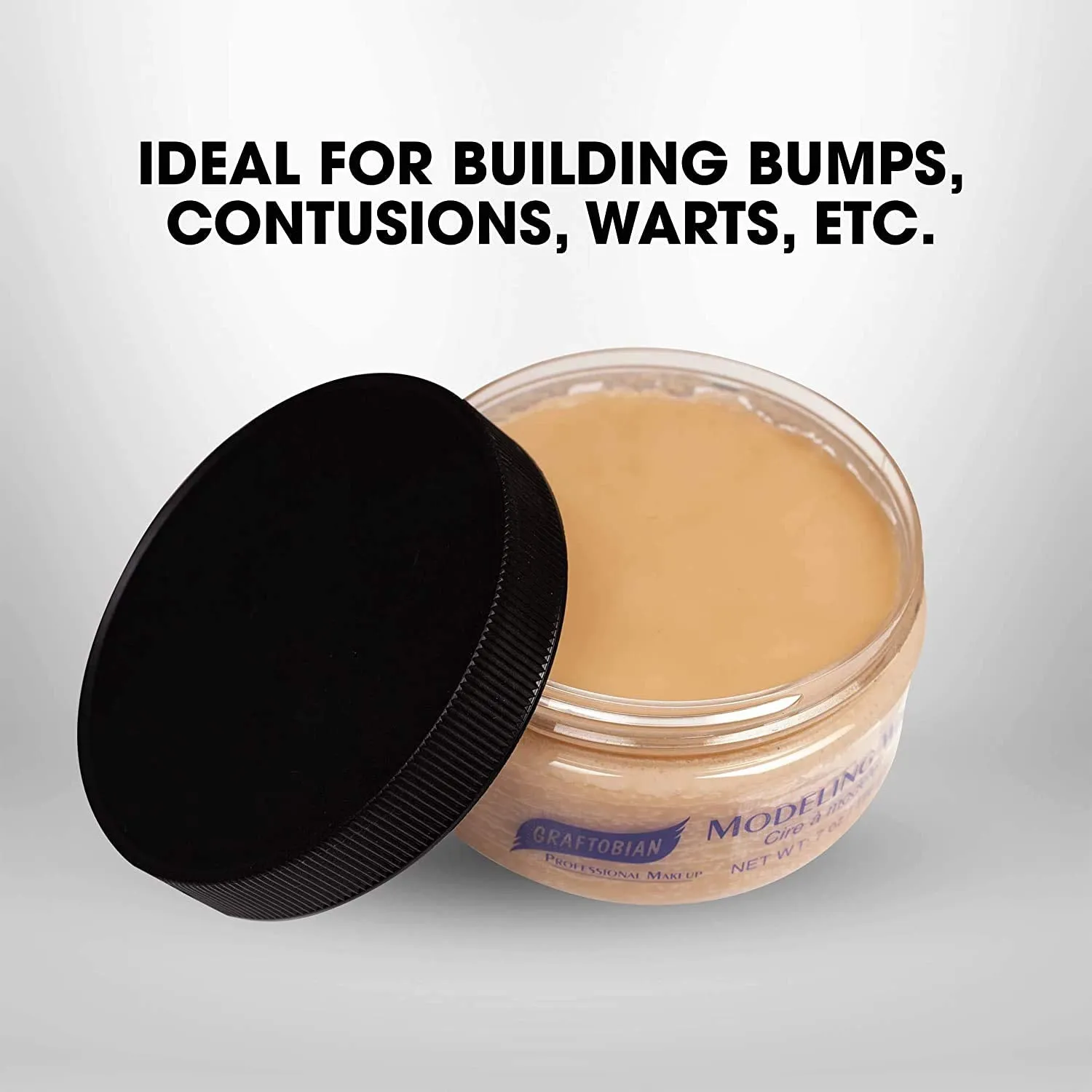 Graftobian Liquid Latex 8oz + Scar Wax 7oz kit SFX