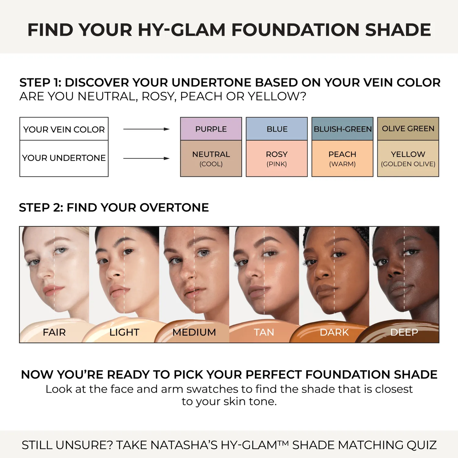 Natasha Denona HY-GLAM Foundation fond de teint sérum éclat