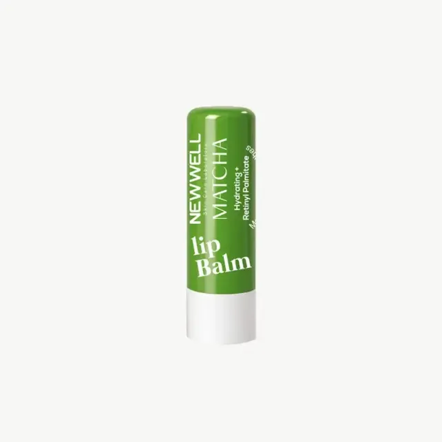 Newwell baume à lèvres matcha 4 g vitamine E