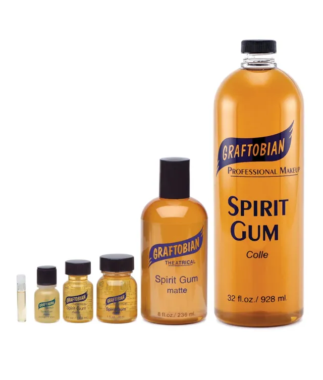 Graftobian Spirit Gum colle prothèse 1 oz pinceau