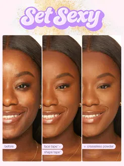 Tarte Creaseless Setting poudre fixatrice illuminatrice
