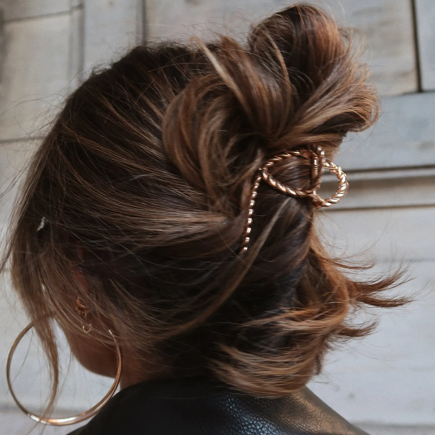 Vieve Claw Clip pince cheveux gold maintien doux