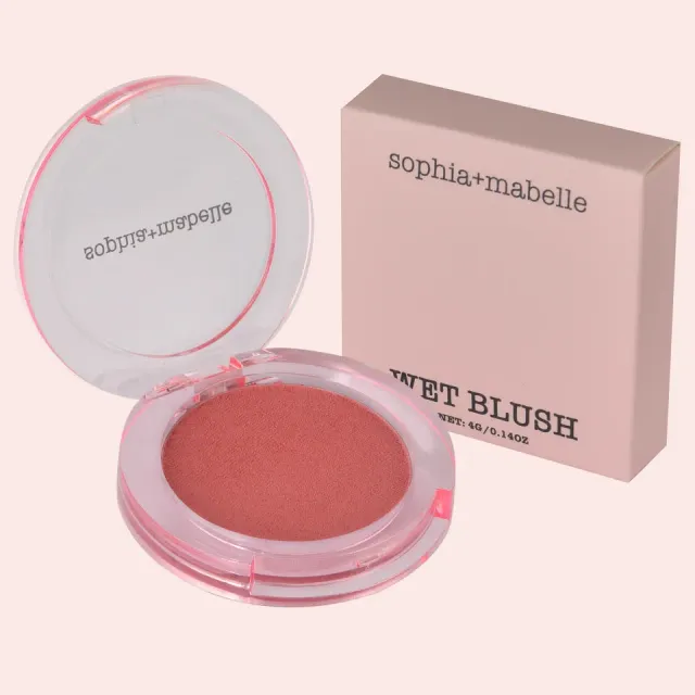 sophia+mabelle Brunch Bar blush wet effet frais