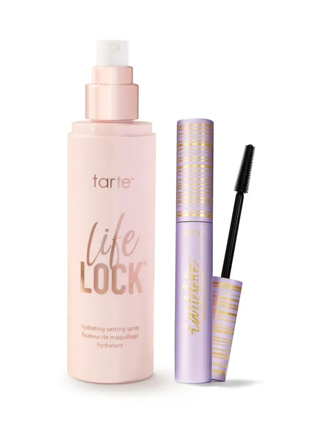 Tarte Tartelette Locked In duo mascara + spray multi hydratant