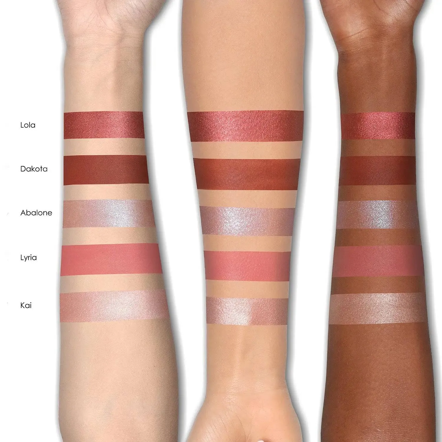 Natasha Denona Coral palette fards paupières 5 teintes