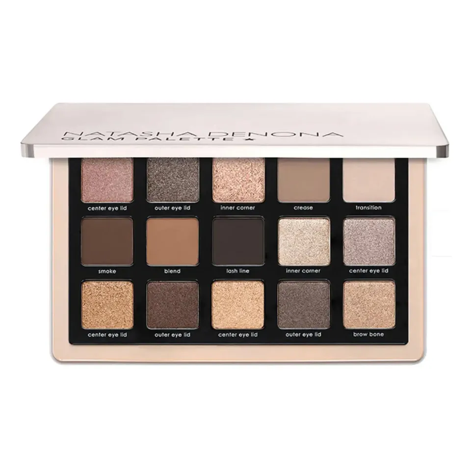 Natasha Denona Glam Eyeshadow Palette palette 15 fards jour soir