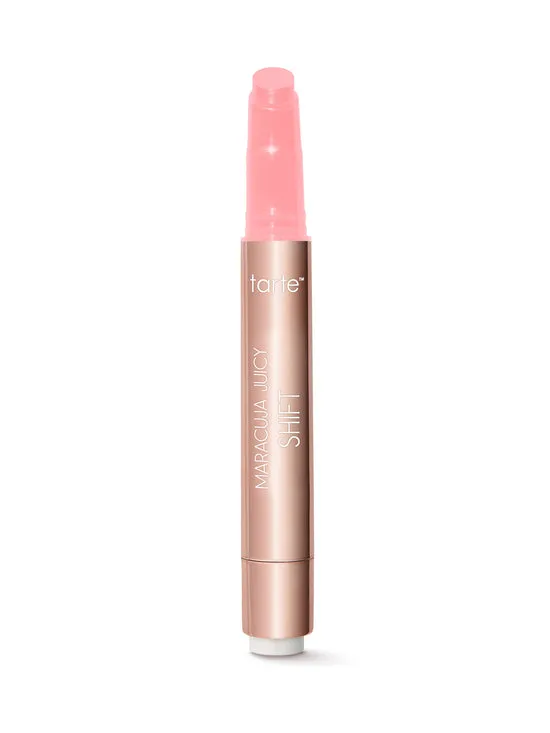 Tarte Maracuja Juicy Shift gloss repulpant rose pH