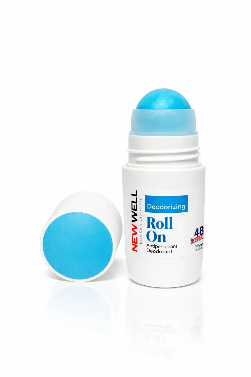 New Well Blue déodorant roll-on frais 75 ml