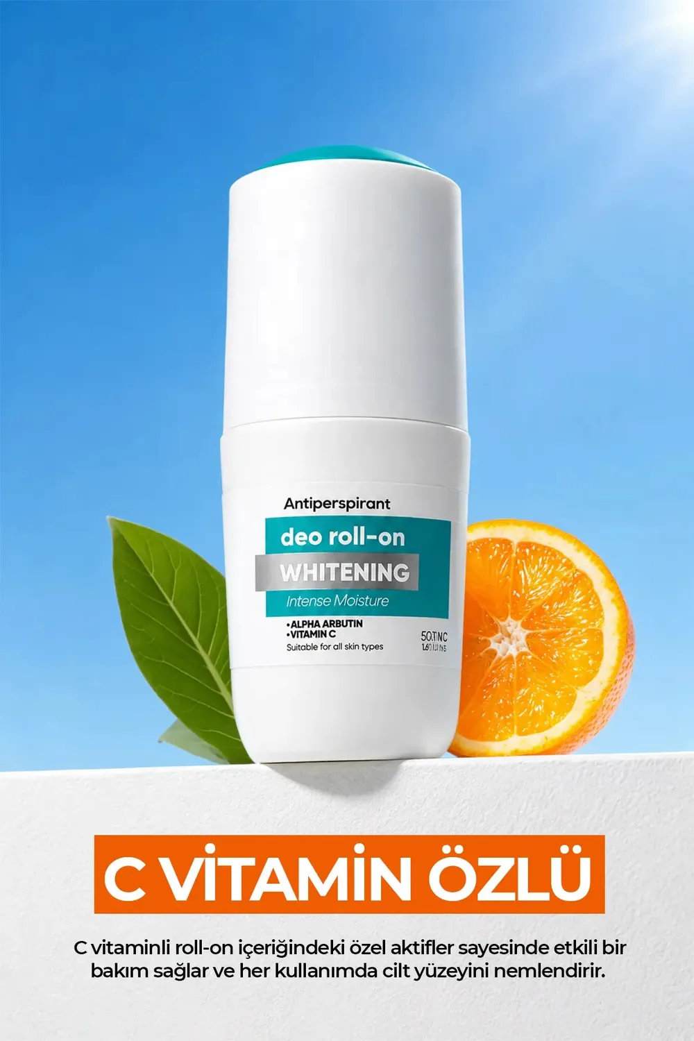 New Well Roll-on déodorant 50 ml éclaircissant