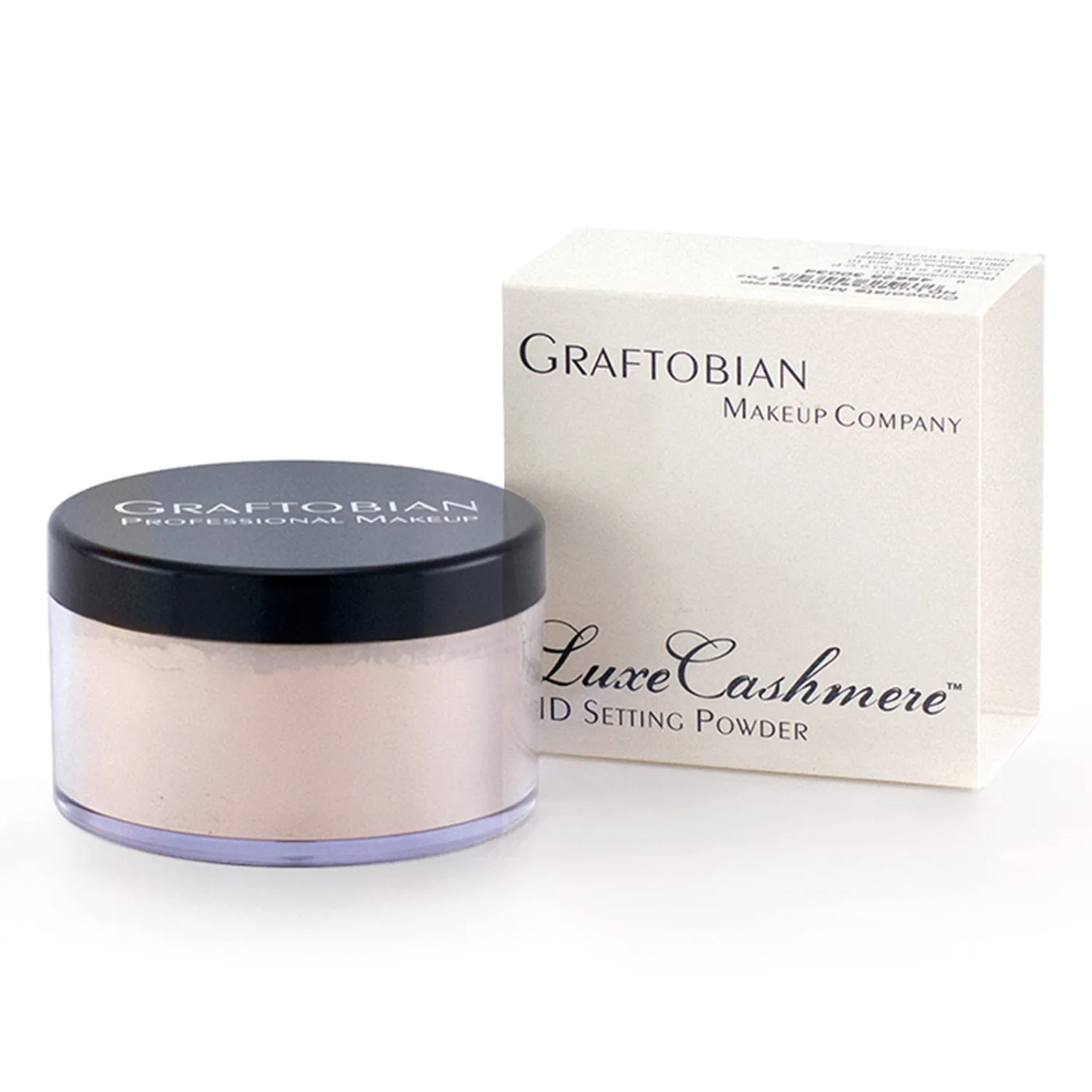 Graftobian LuxeCashmere HD poudre fixatrice Banana Cream Pie matifiante