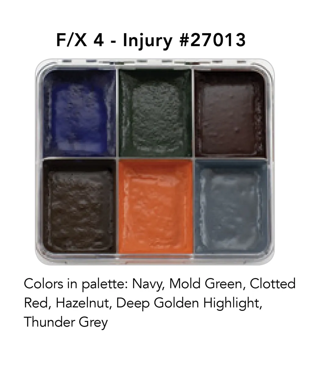 Graftobian F-X Aire palette fards alcool waterproof