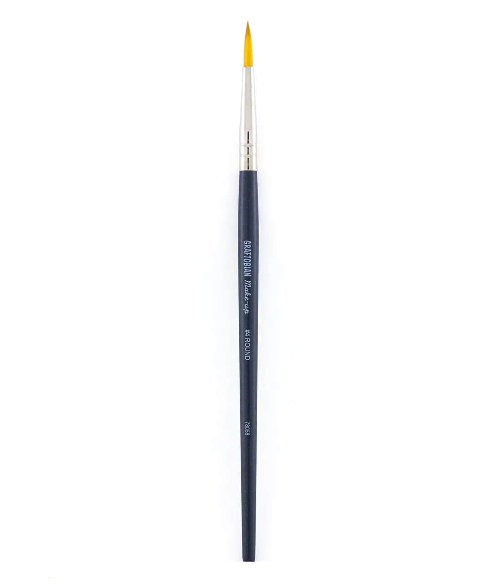 Graftobian pinceau rond n°4 face painting détail