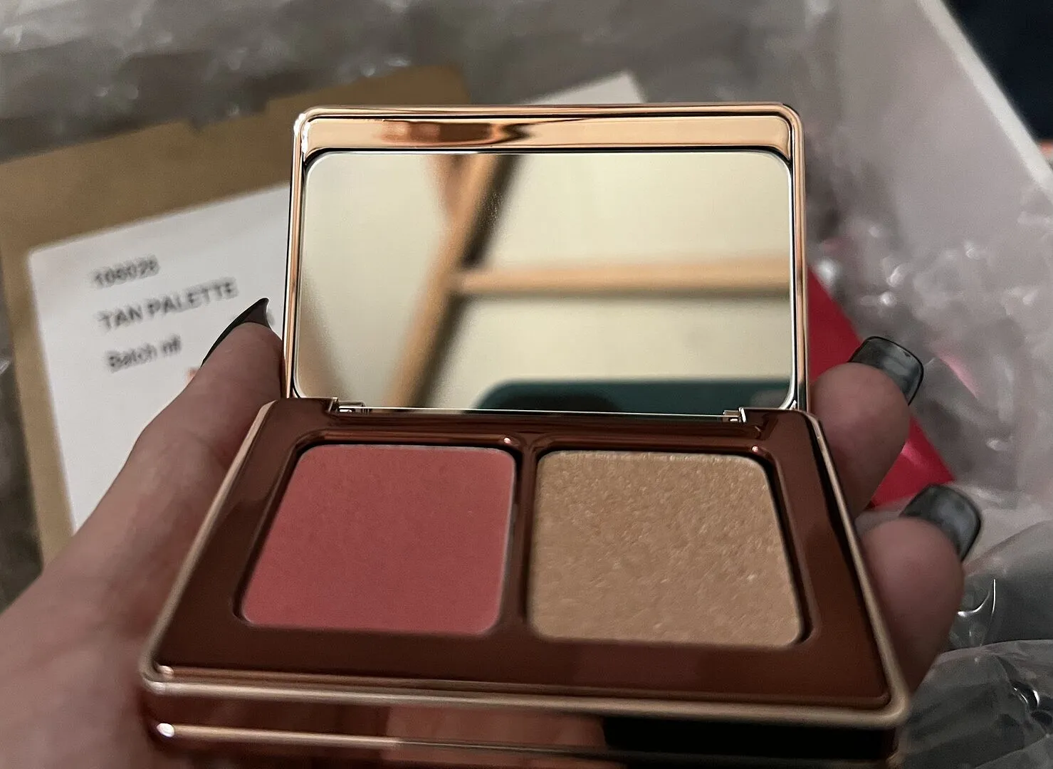 Natasha Denona Mini Rose duo joues blush et highlighter