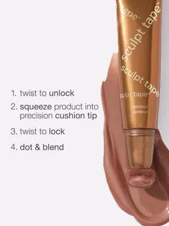 Tarte sculpt tape contour travel définition pommettes