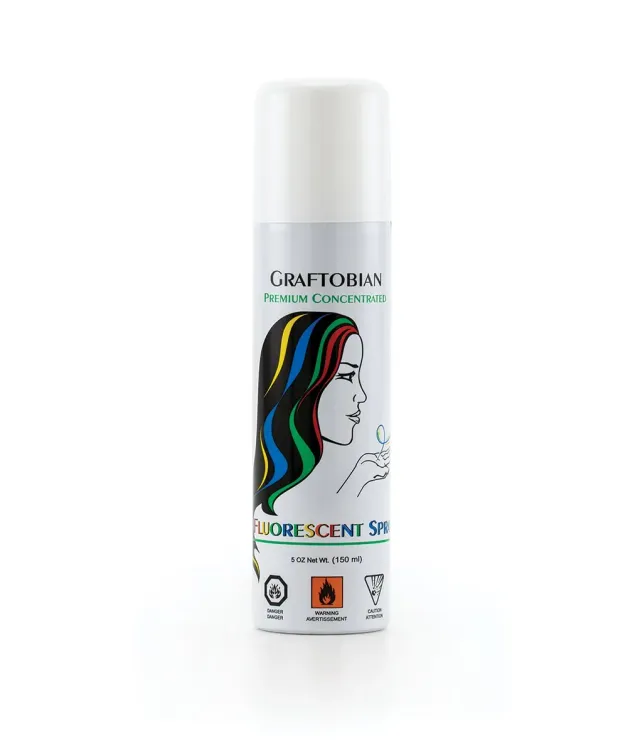 Graftobian Fluorescent Pink spray cheveux fluo 150 g