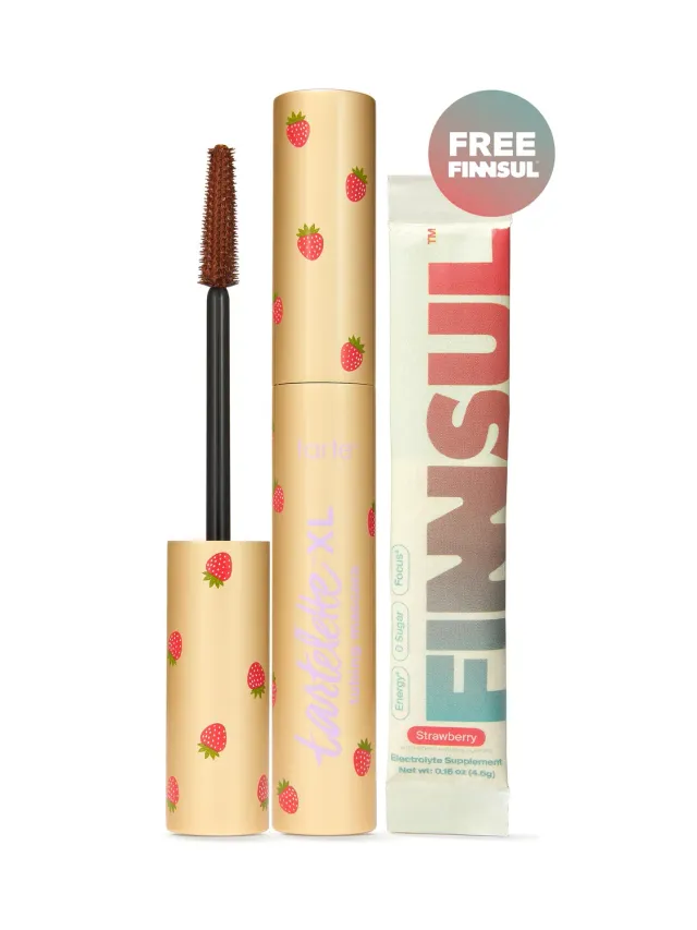 Tarte x Finnsul Flutter Focus XL coffret mascara marron