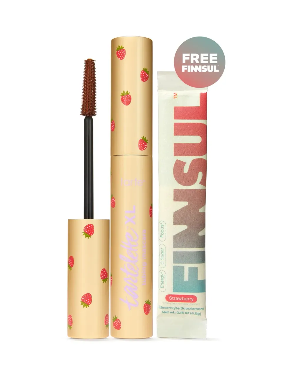 Tarte x Finnsul Flutter Focus XL coffret mascara marron