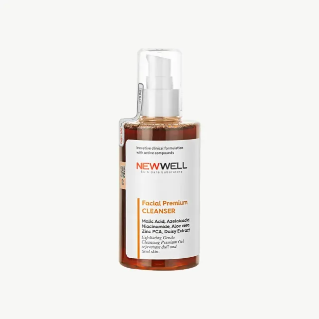Newwell Herbal gel nettoyant visage 200 ml toutes peaux