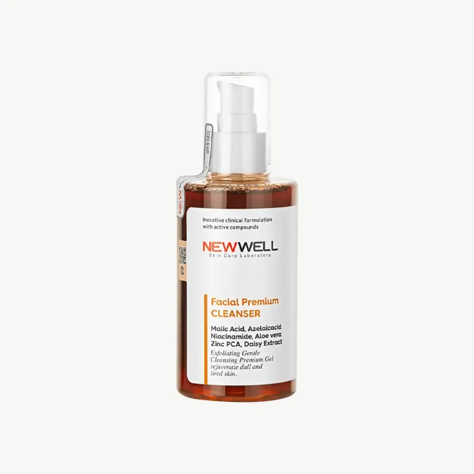 Newwell Herbal gel nettoyant visage 200 ml toutes peaux