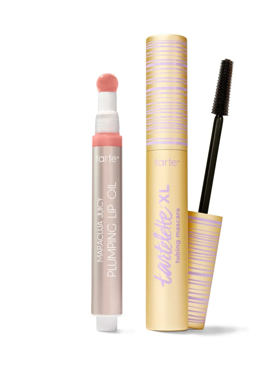 Tarte Plumped Up coffret mascara + huile lèvres multi