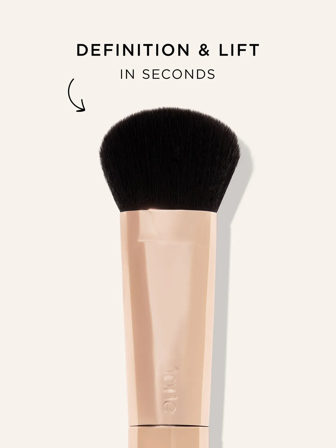 Tarte Maneater Silk Stick pinceau poudre bronzant vegan